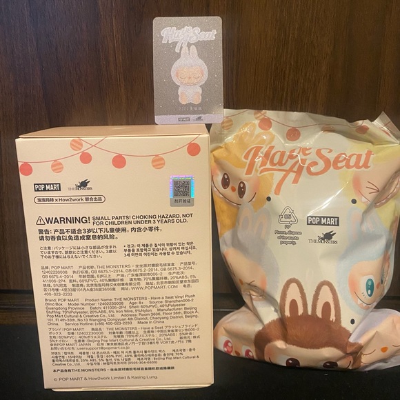 COPY - Pop Mart Labubu The Monsters Have a Seat ZIZI Vinyl Plush - Picture 4 of 6